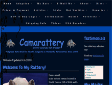 Tablet Screenshot of camarattery.com